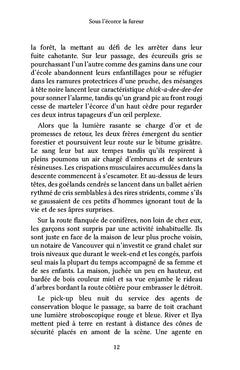 Sous l'écorce la fureur