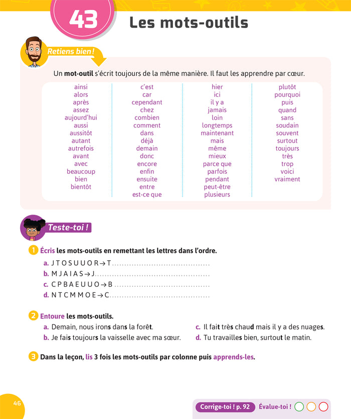 Français et Maths CP - Nouveau programme - Cahier de soutien avec des vidéos