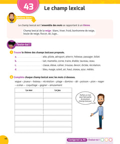 Français et Maths CM1 - Cahier de soutien avec des vidéos