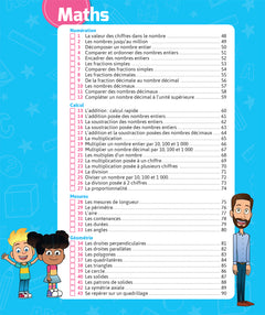 Français et Maths CM1 - Cahier de soutien avec des vidéos