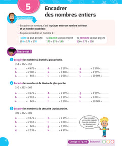 Français et Maths CM1 - Cahier de soutien avec des vidéos