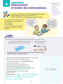 Résolution de problèmes CM2 - Cahier de soutien nouveau programme