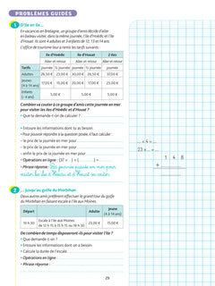 Résolution de problèmes CM2 - Cahier de soutien nouveau programme