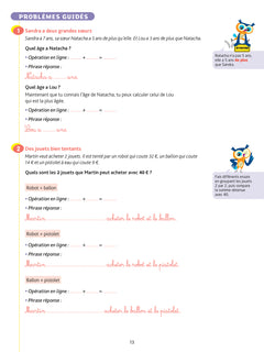 Résolution de problèmes CE1 - Cahier de soutien nouveau programme