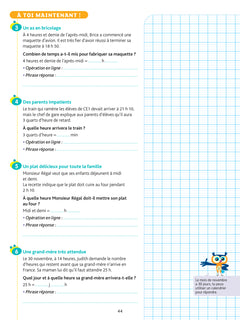 Résolution de problèmes CE1 - Cahier de soutien nouveau programme