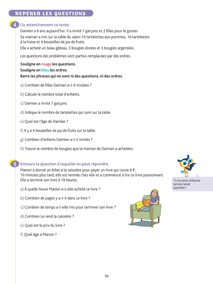 Résolution de problèmes CP - Cahier de soutien nouveau programme