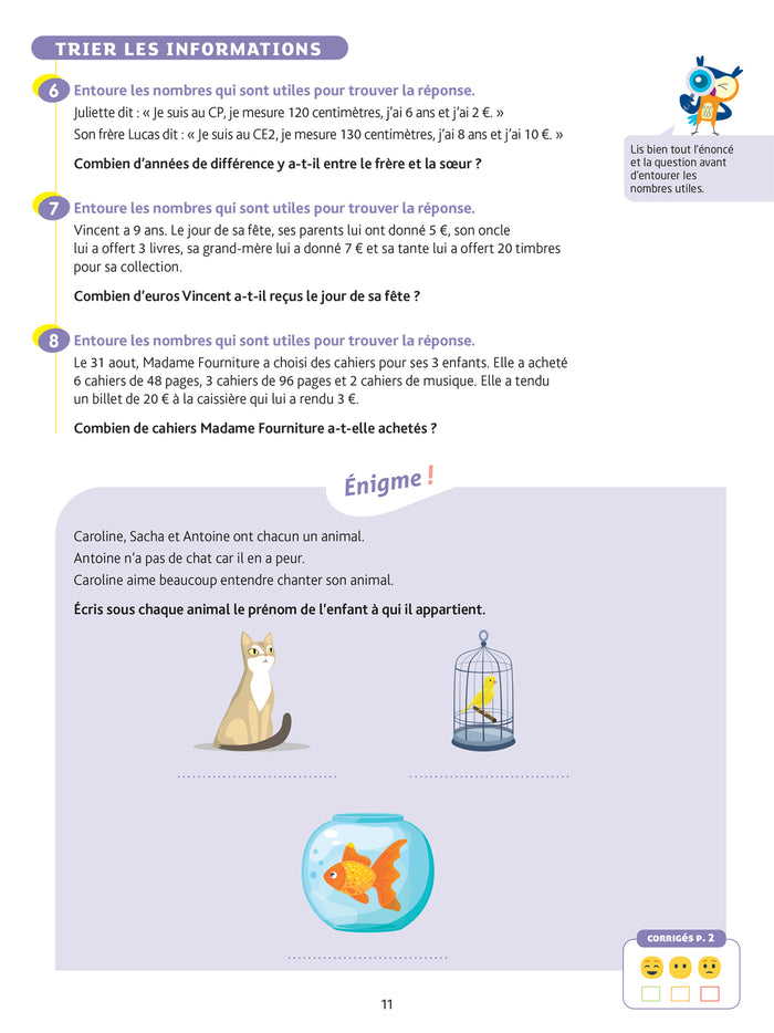 Résolution de problèmes CP - Cahier de soutien nouveau programme