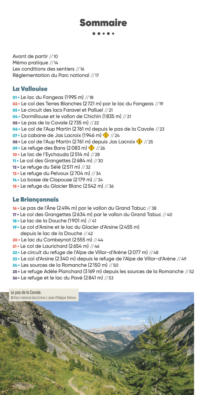 Écrins, les plus belles balades et randonnées