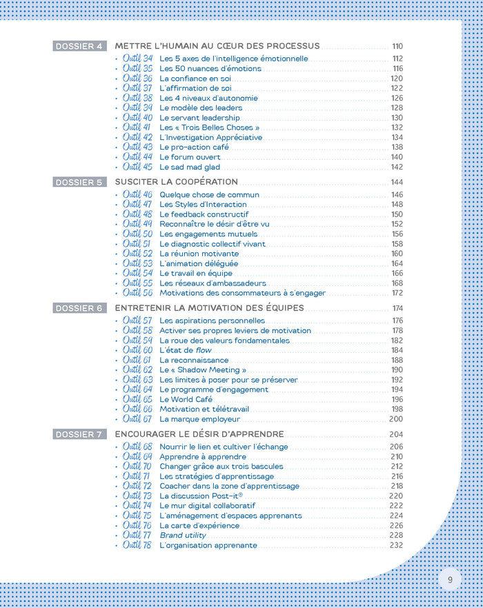 La MEGA boîte à outils de l'Agilité