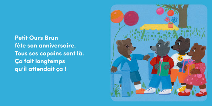 Petit Ours Brun fête son anniversaire