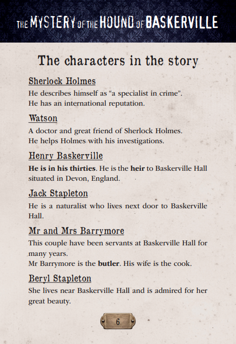 The Mystery of the Hound of Baskerville