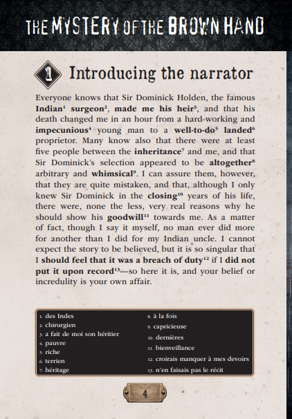 The Mystery of the Brown Hand