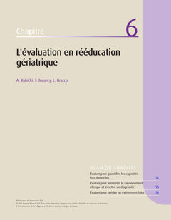 Rééducation de la personne âgée