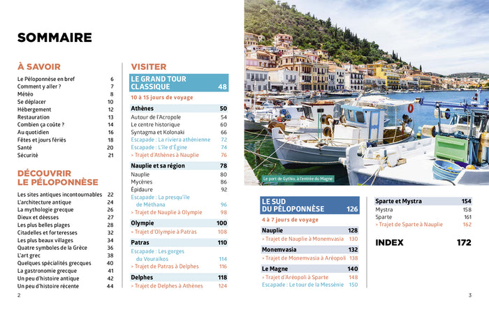 Péloponnèse et Athènes Guide Simplissime