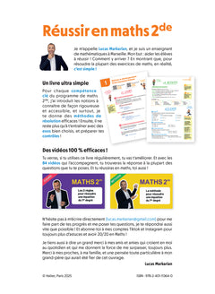 Réussir en maths 2de avec Lucas - C'est simple !