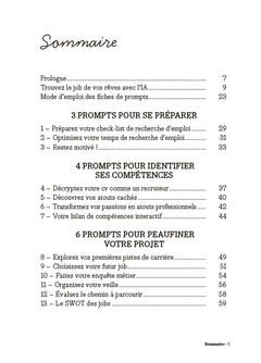 50 prompts pour trouver l'emploi de vos rêves
