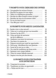 50 prompts pour trouver l'emploi de vos rêves