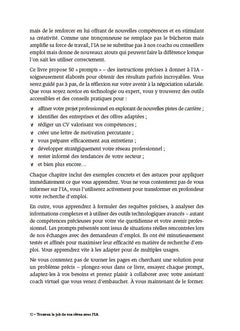 50 prompts pour trouver l'emploi de vos rêves