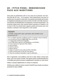 50 prompts pour trouver l'emploi de vos rêves