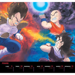 CALENDRIER OFFICIEL DRAGON BALL Z 2026