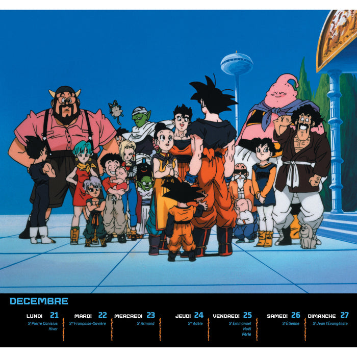 CALENDRIER OFFICIEL DRAGON BALL Z 2026