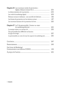 Marketing et commercialisation du livre