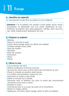 Techniques de soins en fiches mémos - DEAS Diplôme d'Etat Aide-Soignant