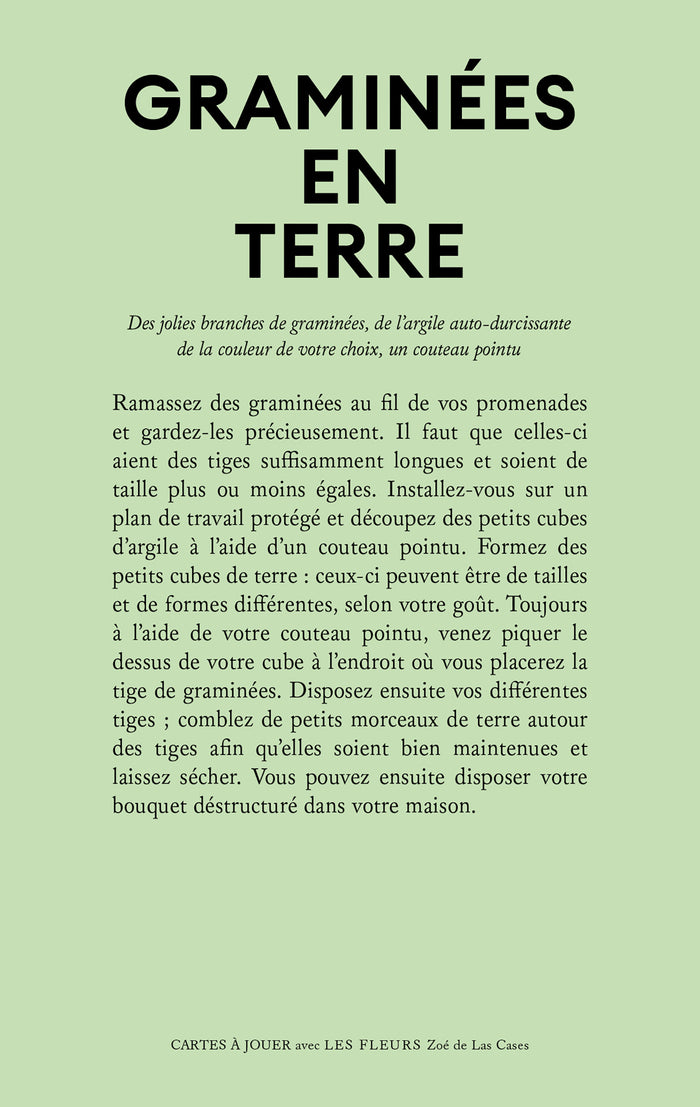 Jouer avec les fleurs