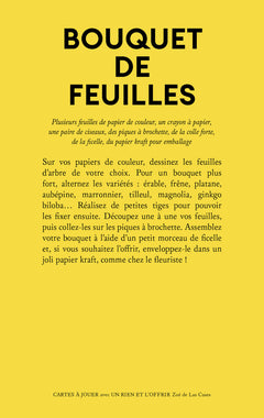 Jouer avec un rien et l'offrir