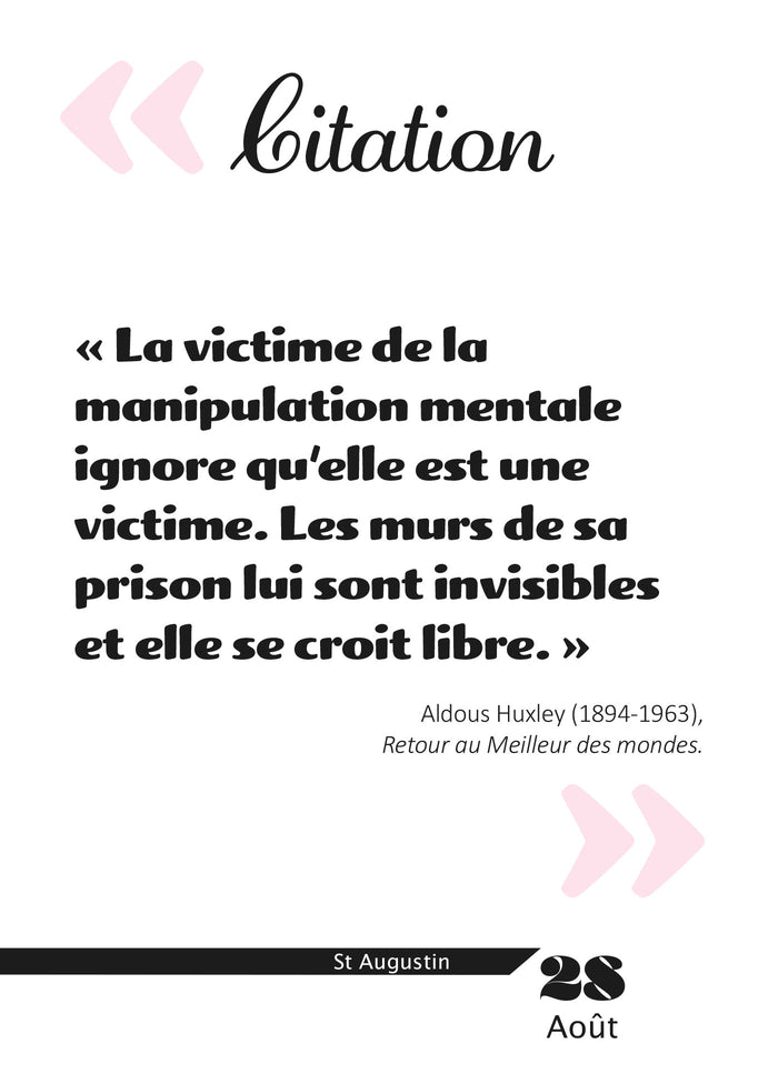 Calendrier Pouvoir et Manipulation en 365 jours - L'Année à Bloc