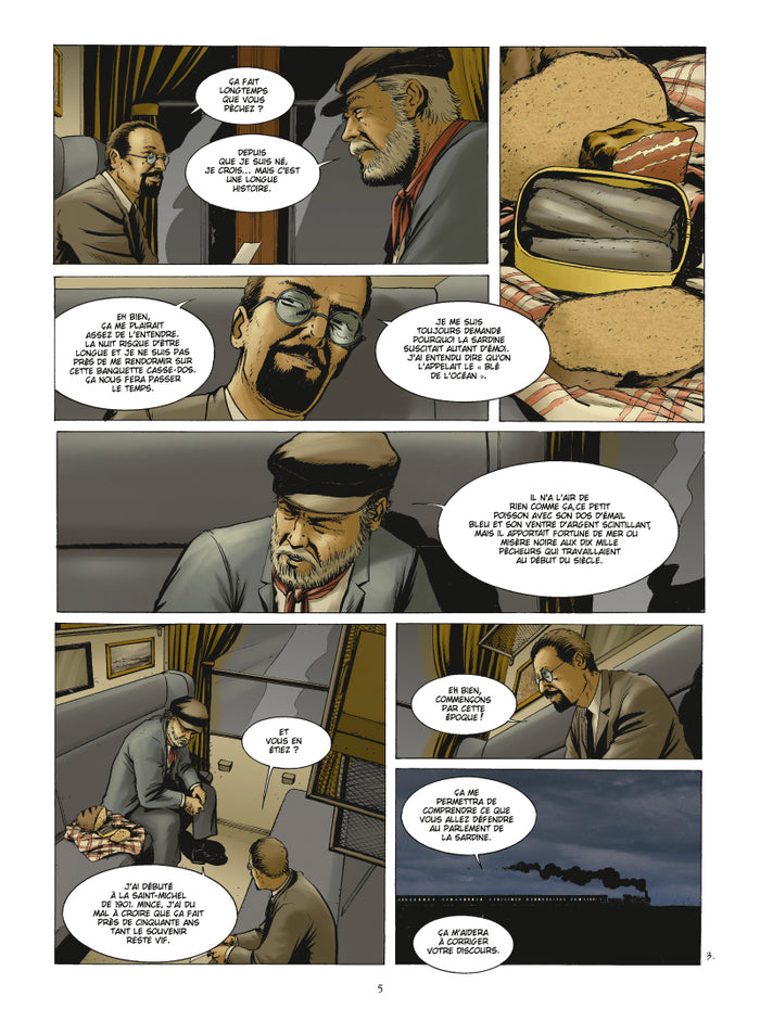 Les Chasseurs d'écume - Tome 01: 1901, Premières sardines