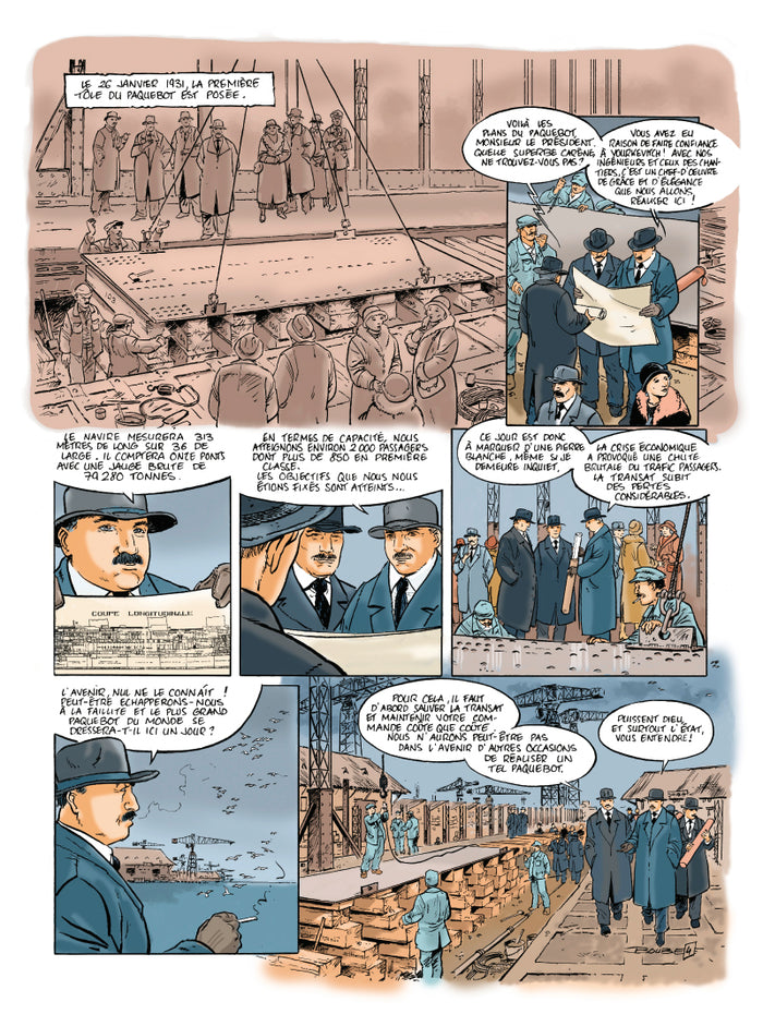 Normandie, paquebot de légende