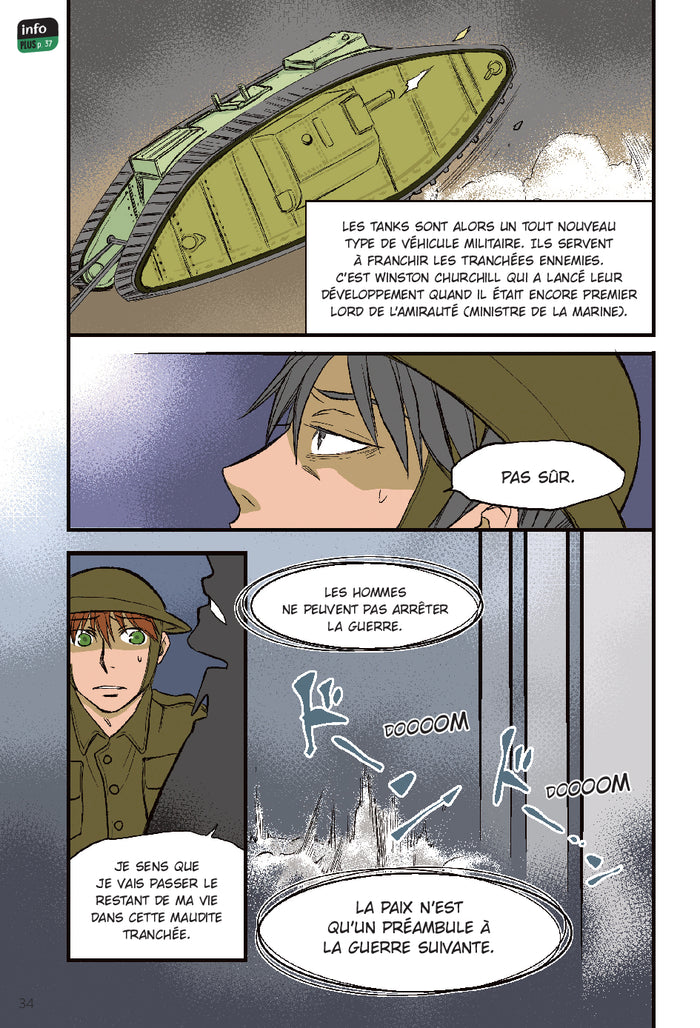 Le XXe siècle en manga, Tome 01