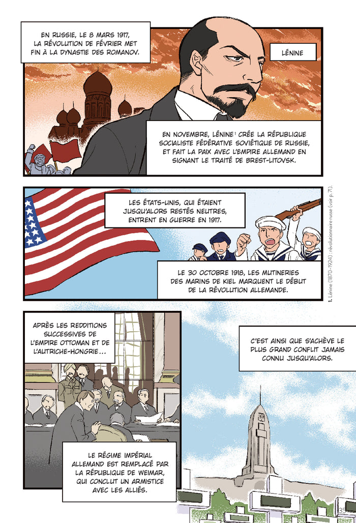 Le XXe siècle en manga, Tome 01