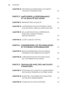 Management des organisations de santé