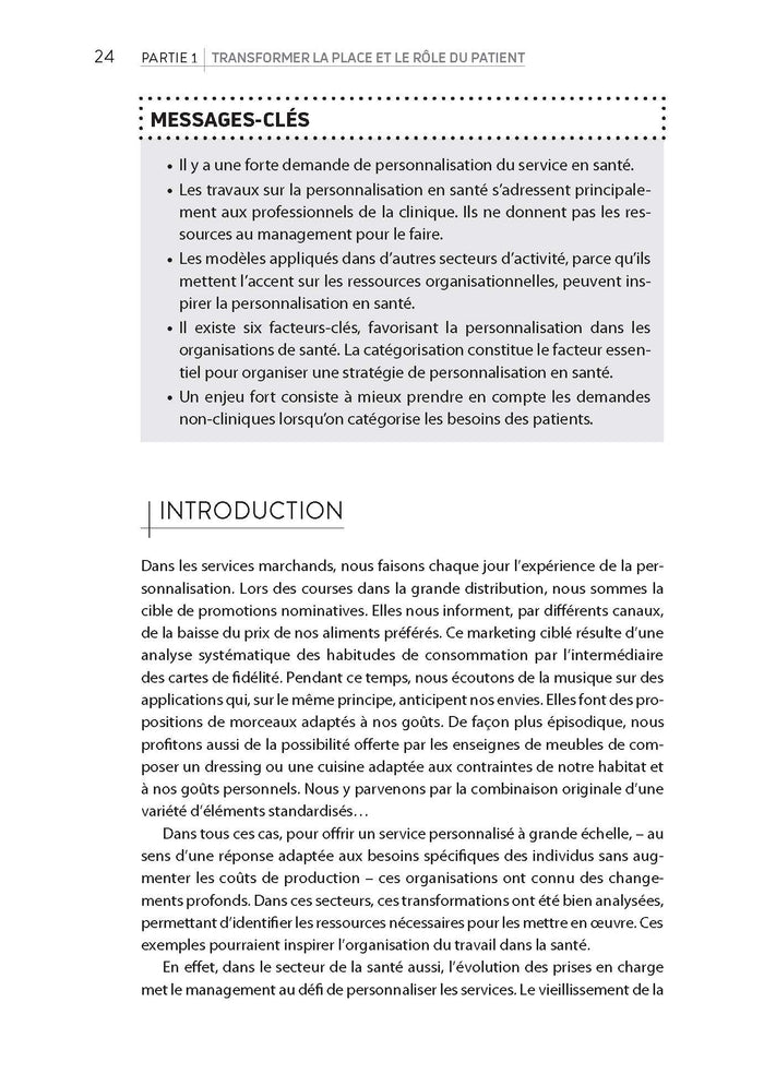 Management des organisations de santé