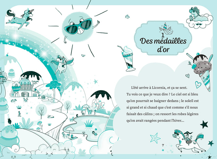 Licorne - La piscine arc-en-ciel