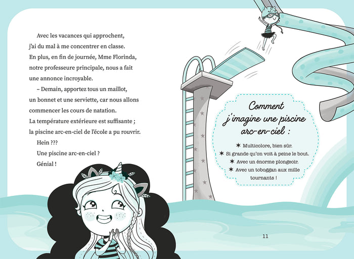 Licorne - La piscine arc-en-ciel