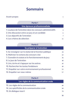Réussir l'entretien - Catégories A, B, C