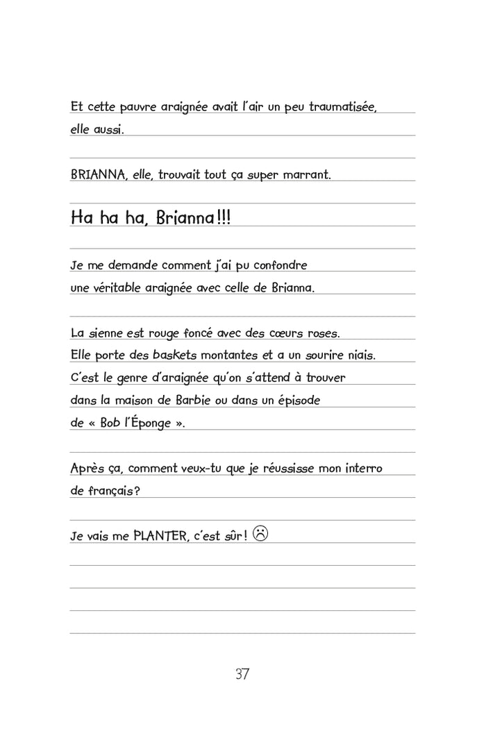 Le journal d'une grosse nouille, Tome 02