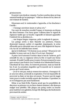 Que ton règne s'achève