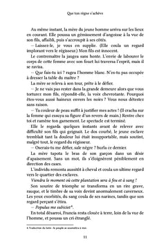 Que ton règne s'achève