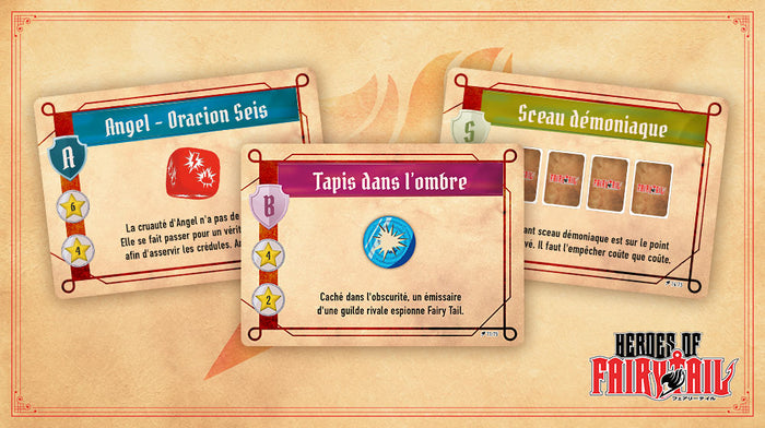 Heroes of Fairy Tail / Jeu de société / À partir de 10 ans / 2-4 joueurs / 40 minutes