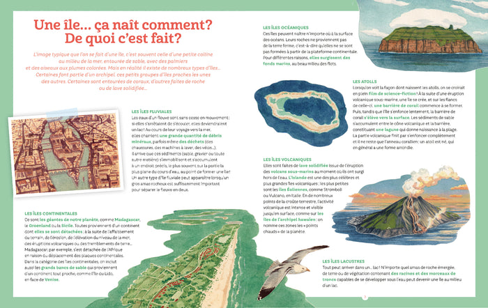 Le monde mystérieux des îles