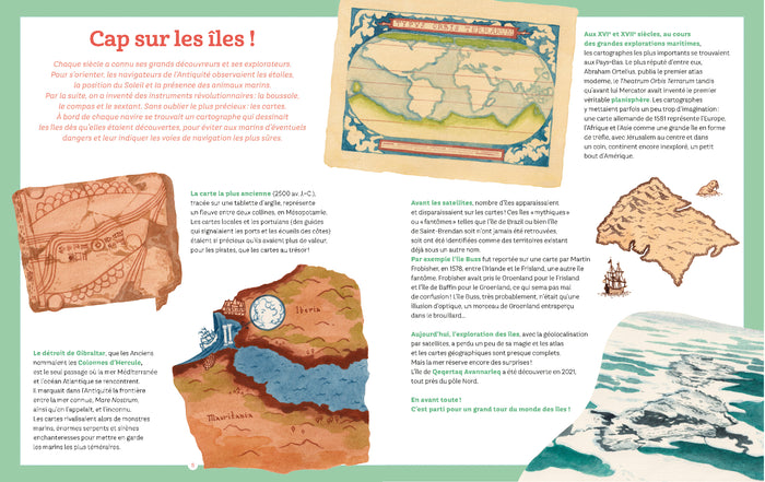 Le monde mystérieux des îles