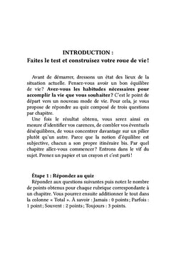 100% responsable de mon équilibre de vie