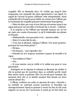 Dorothée de L'Hay et la Guerre de 1870