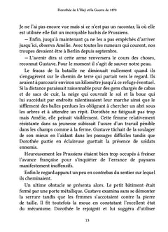 Dorothée de L'Hay et la Guerre de 1870