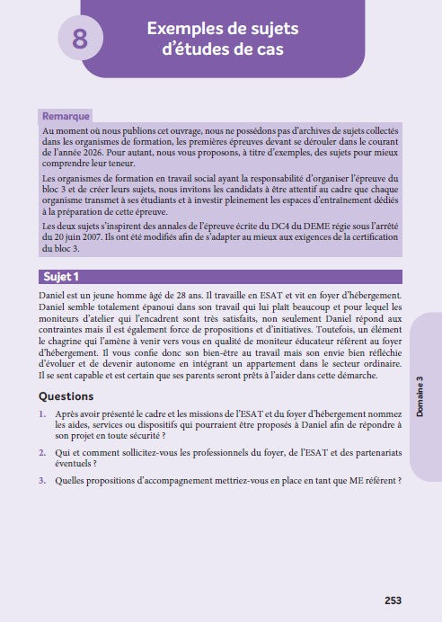 DEME - Diplôme d'État de Moniteur Éducateur - 2026-2027