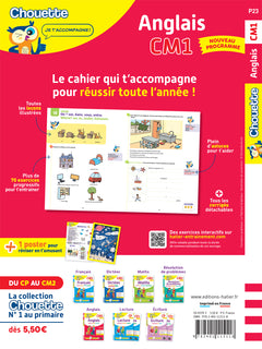 Anglais CM1 - Cahier de soutien nouveau programme